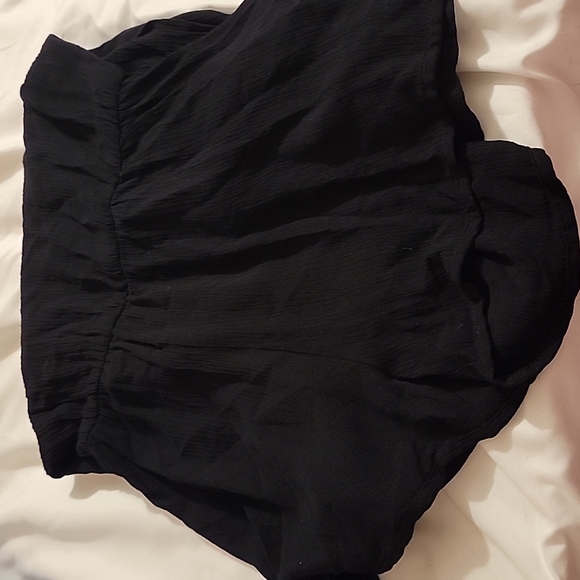 Elan Black Shorts Romper - Picture 6 of 6